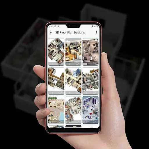 Скриншот 4 — 200+ 3D Floor Plan Designs