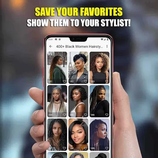Скриншот 4 — 400+ Black Women Hairstyles