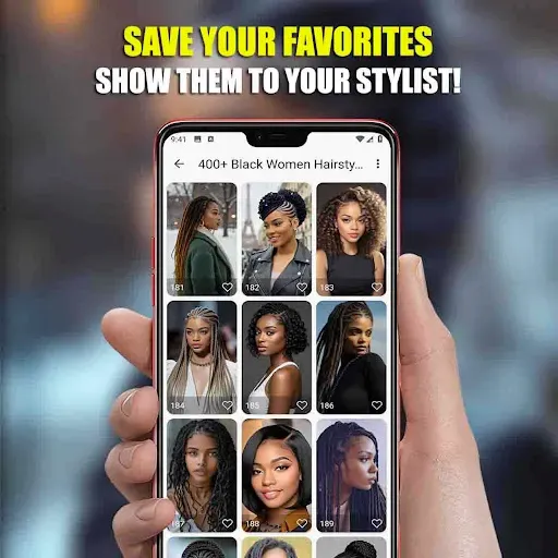 Скриншот 5 — 400+ Black Women Hairstyles