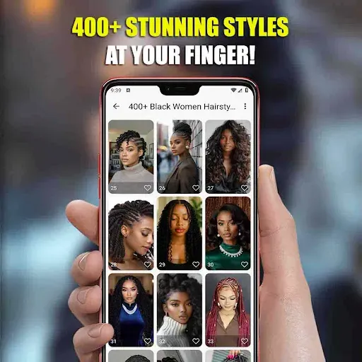 Скриншот 6 — 400+ Black Women Hairstyles