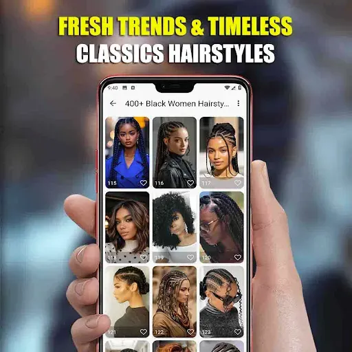 Скриншот 7 — 400+ Black Women Hairstyles