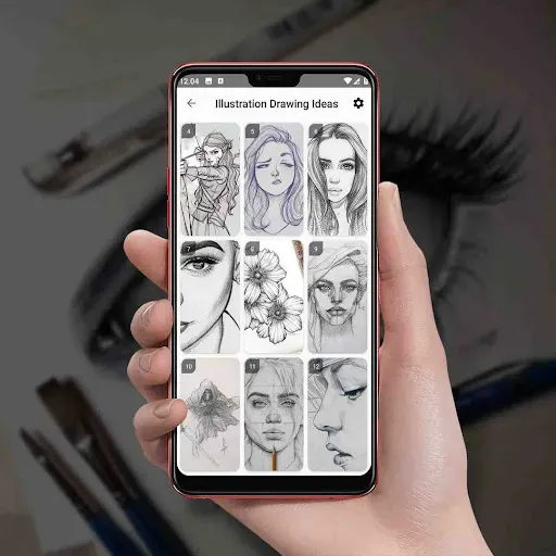 Скриншот 1 — Illustration Drawing Ideas