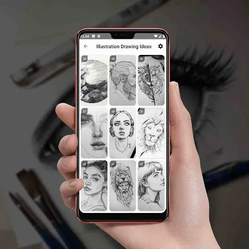 Скриншот 3 — Illustration Drawing Ideas