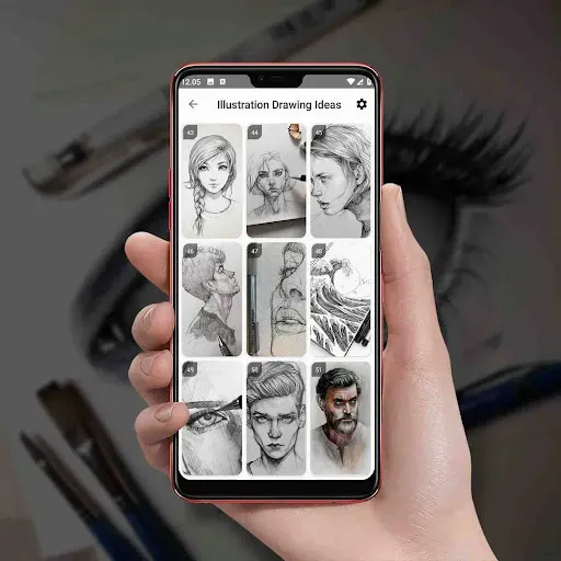 Скриншот 4 — Illustration Drawing Ideas