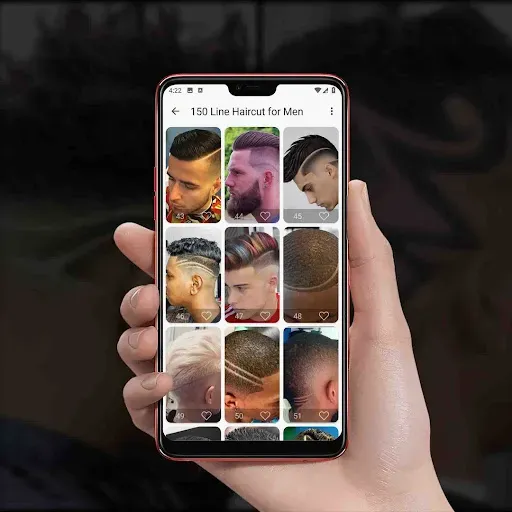 Скриншот 1 — 150 Line Haircut for Men