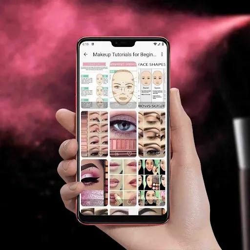 Скриншот 3 — Makeup Tutorials for Beginners