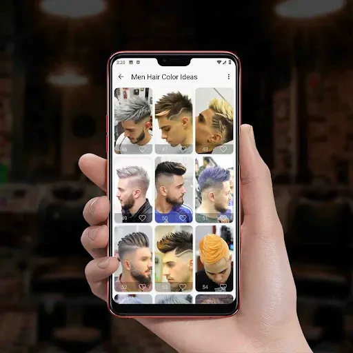 Скриншот 4 — Men Hair Color Ideas