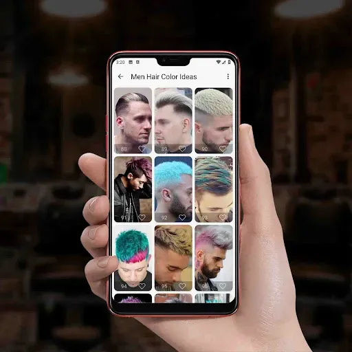 Скриншот 6 — Men Hair Color Ideas