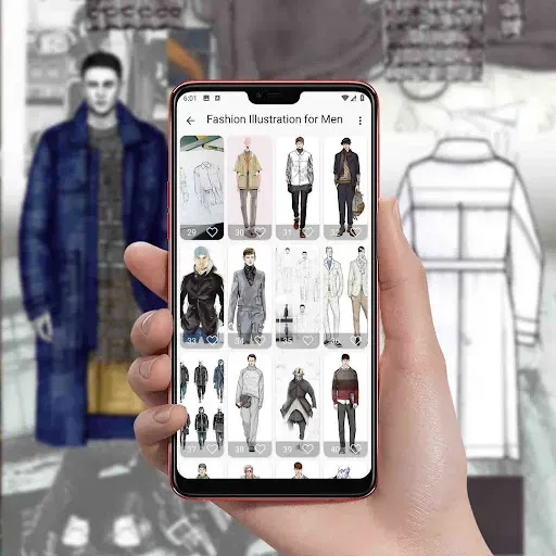 Скриншот 3 — Fashion Illustration for Men