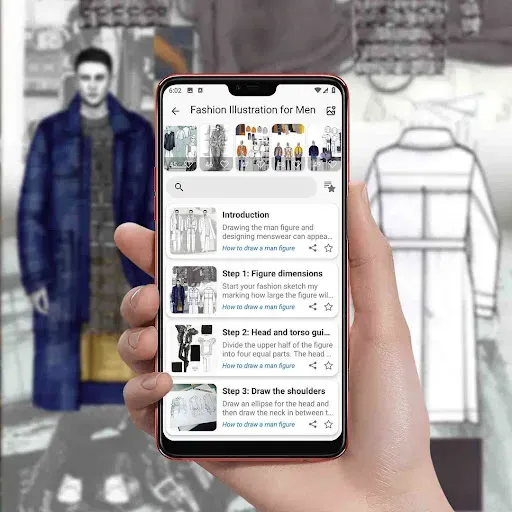 Скриншот 4 — Fashion Illustration for Men