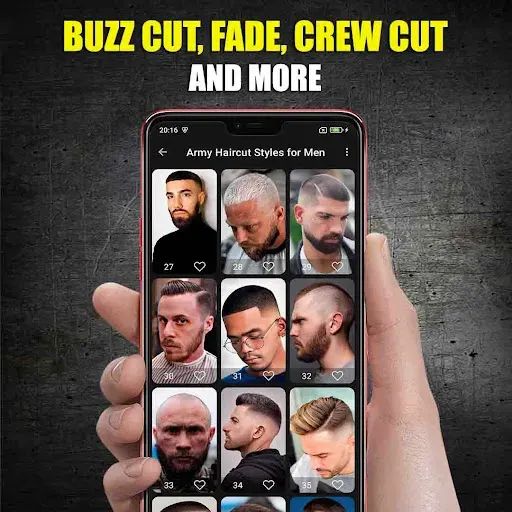Скриншот 2 — Army Haircut Styles for Men