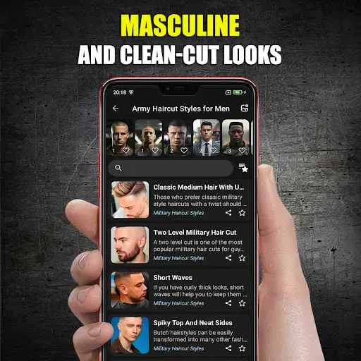 Скриншот 5 — Army Haircut Styles for Men