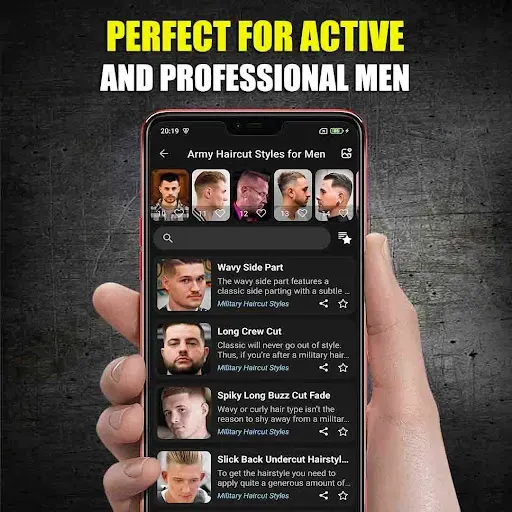 Скриншот 6 — Army Haircut Styles for Men