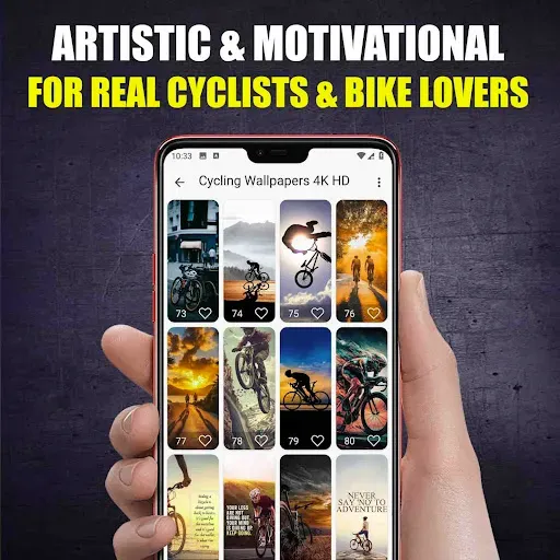 Скриншот 2 — Cycling Wallpapers 4K
