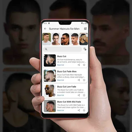 Скриншот 5 — Summer Haircuts for Men