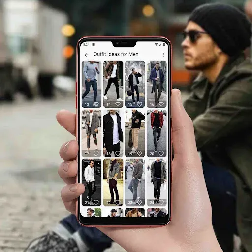 Скриншот 2 — Men Outfit Ideas & Fashion