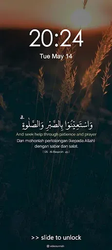 Скриншот 4 — Islamic Quotes Wallpaper