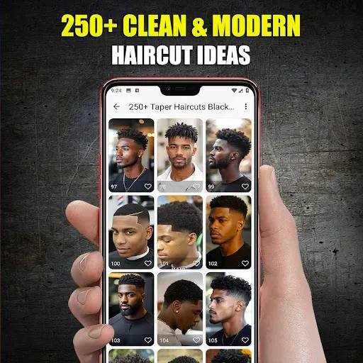 Скриншот 2 — 250+ Taper Haircuts Black Men