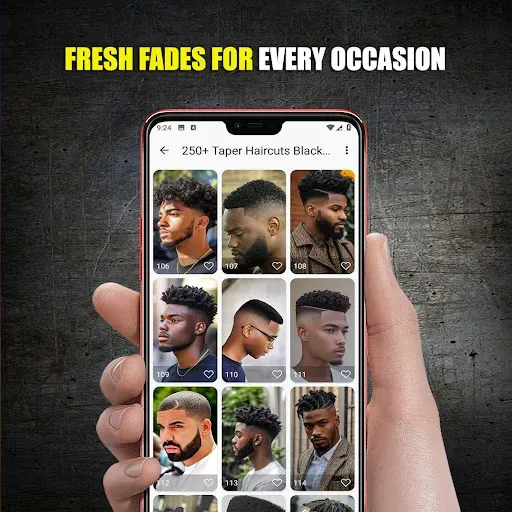 Скриншот 7 — 250+ Taper Haircuts Black Men