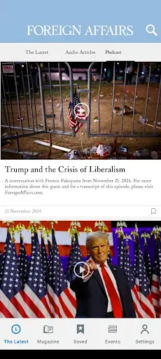 Скриншот 6 — Foreign Affairs Magazine
