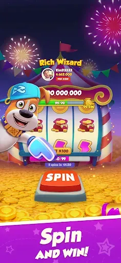 Скриншот 4 — Spin A Spell - Coin Tycoon