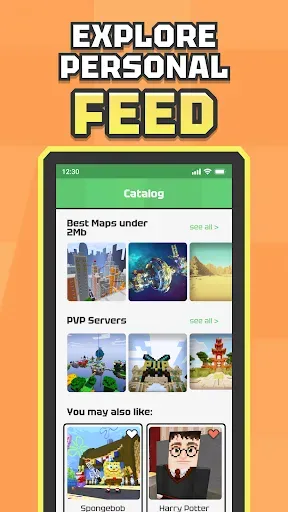 Скриншот 4 — ModBox: Maps Mods Minecraft PE