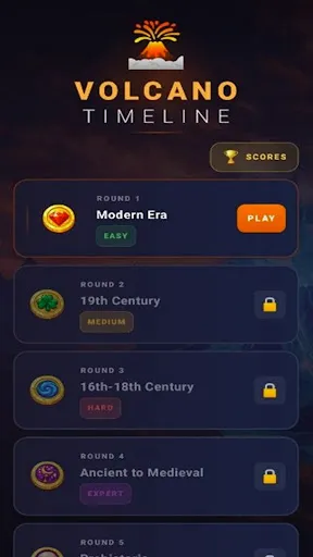 Скриншот 5 — Volcano Timeline