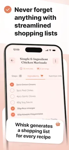 Скриншот 5 — Whisk – Social Media Recipes