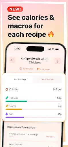 Скриншот 6 — Whisk – Social Media Recipes
