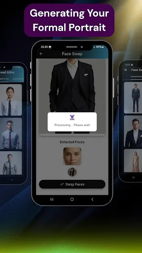 Скриншот 3 — Face Swap Formal Attire