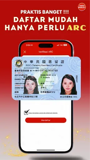 Скриншот 4 — IndoMoney：TW Transfer ke ID