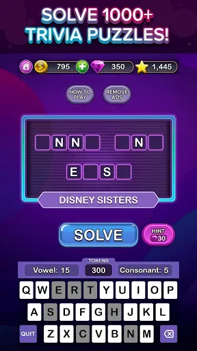 Скриншот 1 — Trivia Puzzle Fortune Word Fun