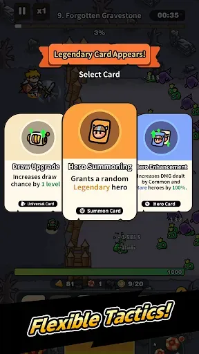 Скриншот 3 — Pull Pull Pull Heroes -TD Game