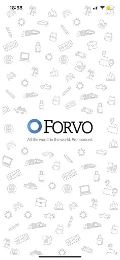 Скриншот 1 — Forvo Pronunciation Guide