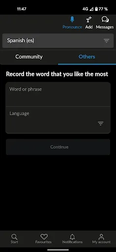 Скриншот 7 — Forvo Pronunciation Guide