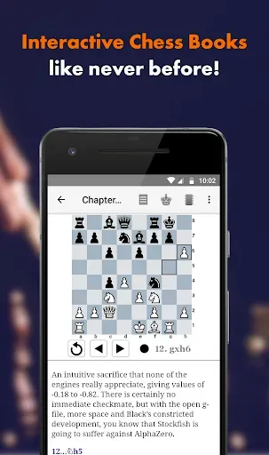 Скриншот 1 — Forward Chess - Book Reader