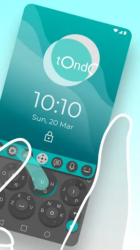 Скриншот 2 — tOndO keyboard