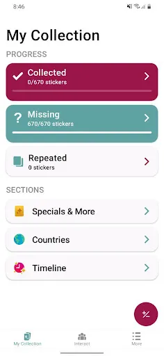 Скриншот 1 — Sticker Collector 2022