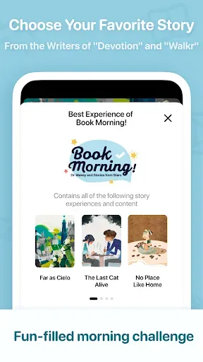 Скриншот 4 — Book Morning Routine Waking Up