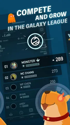 Скриншот 4 — Walkr: Fitness Space Adventure