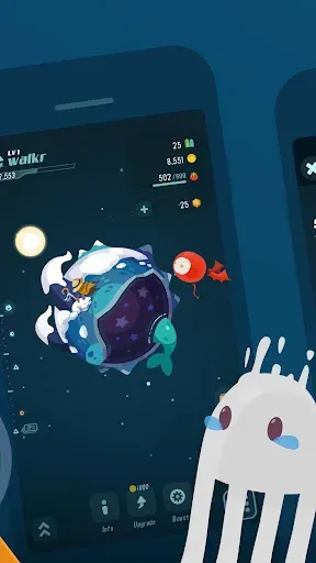 Скриншот 5 — Walkr: Fitness Space Adventure