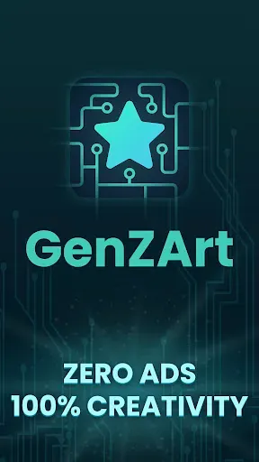 Скриншот 1 — GenZArt: Fast AI Art Generator