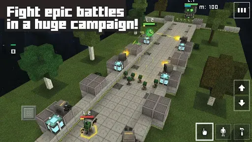 Скриншот 1 — Block Fortress: War