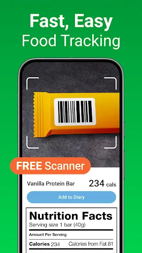 Скриншот 2 — Calorie Counter - MyNetDiary