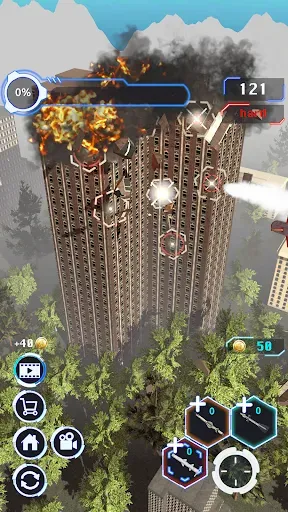 Скриншот 4 — City Demolish: Rocket Smash!