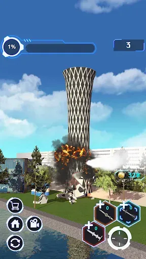 Скриншот 8 — City Demolish: Rocket Smash!