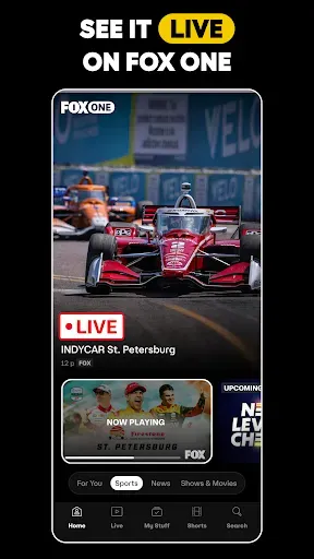 Скриншот 1 — FOX One: Live News, Sports, TV