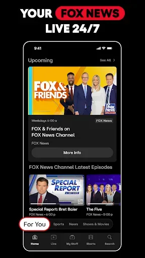 Скриншот 2 — FOX One: Live News, Sports, TV