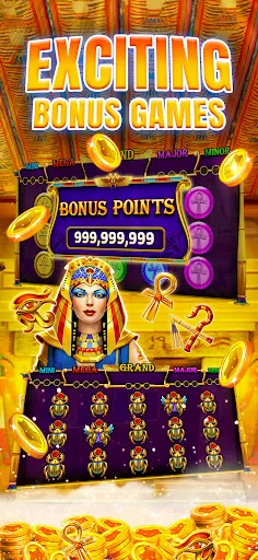Скриншот 2 — Egyptian Queen Casino Slots!