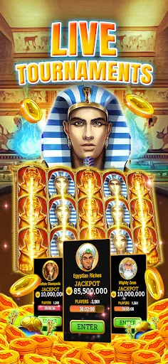 Скриншот 4 — Egyptian Queen Casino Slots!